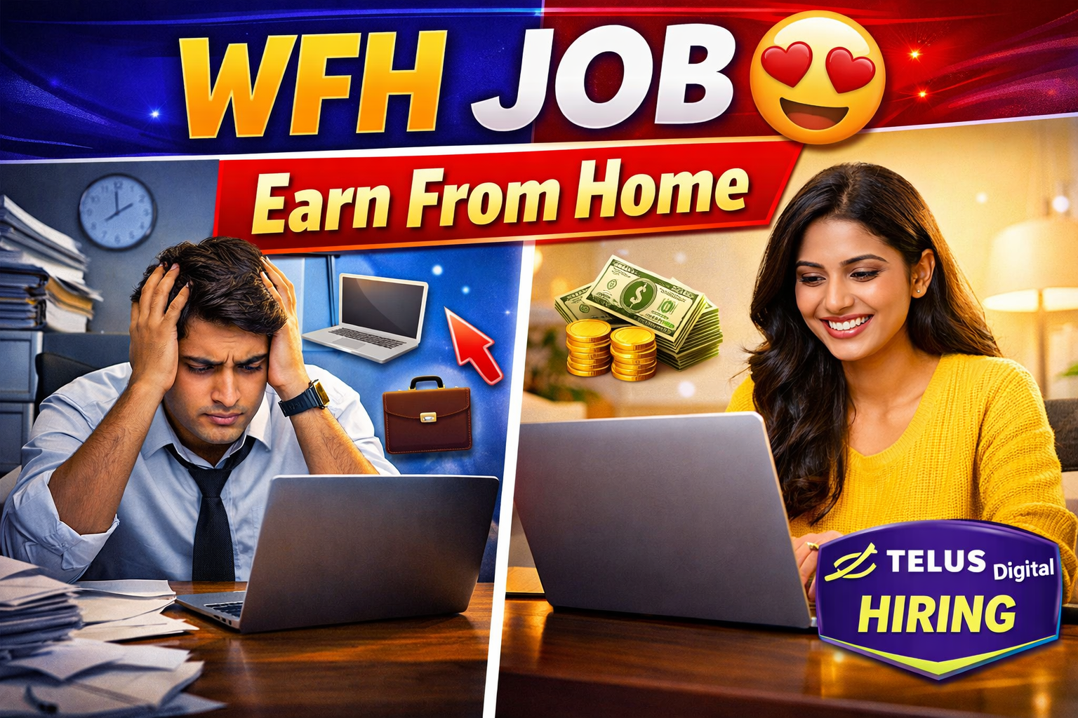 TELUS Digital Work From Home Job 2026: Online Data Analyst (Gujarati) Recruitment – Apply Online
