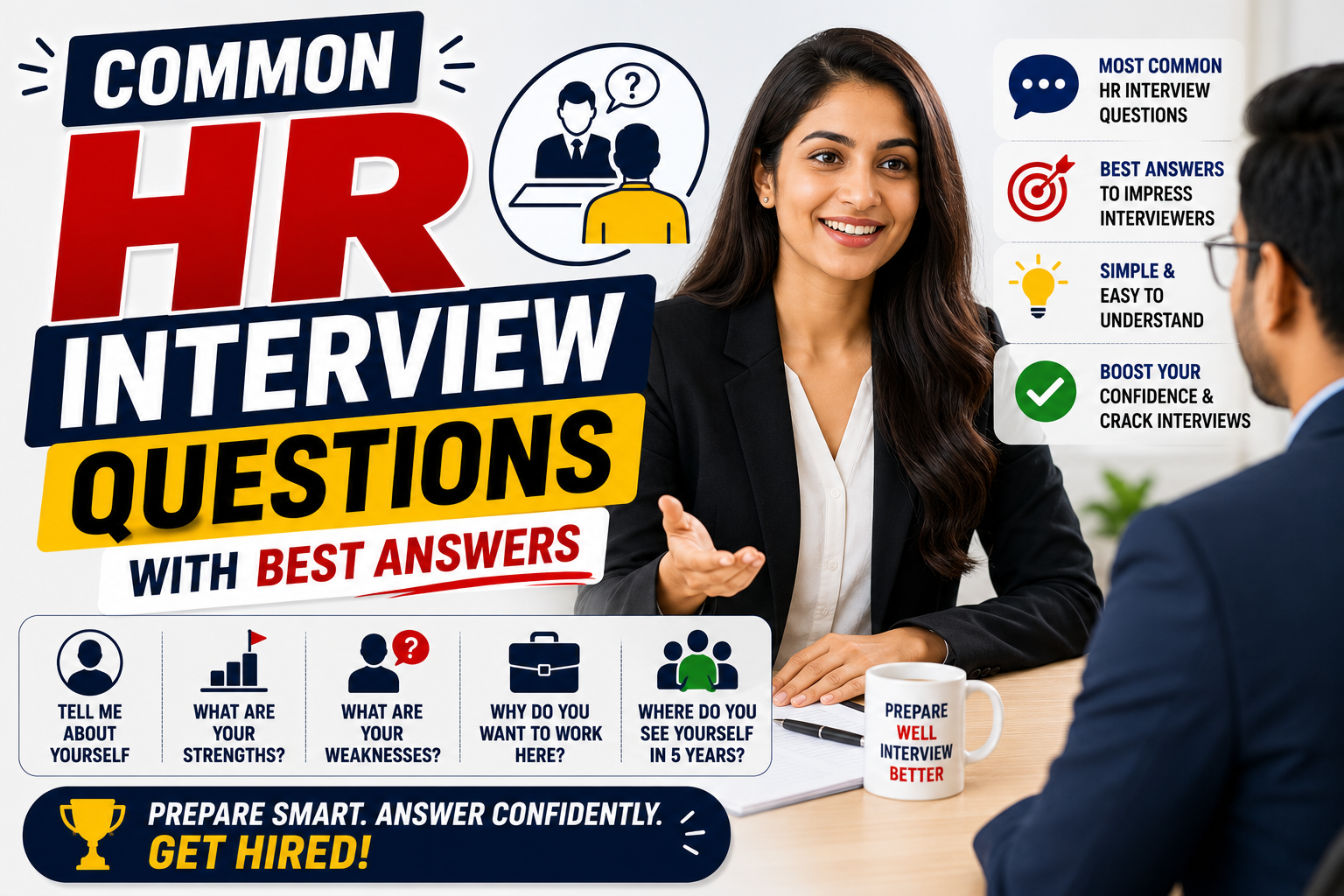 Common HR Interview Questions With Best Answers