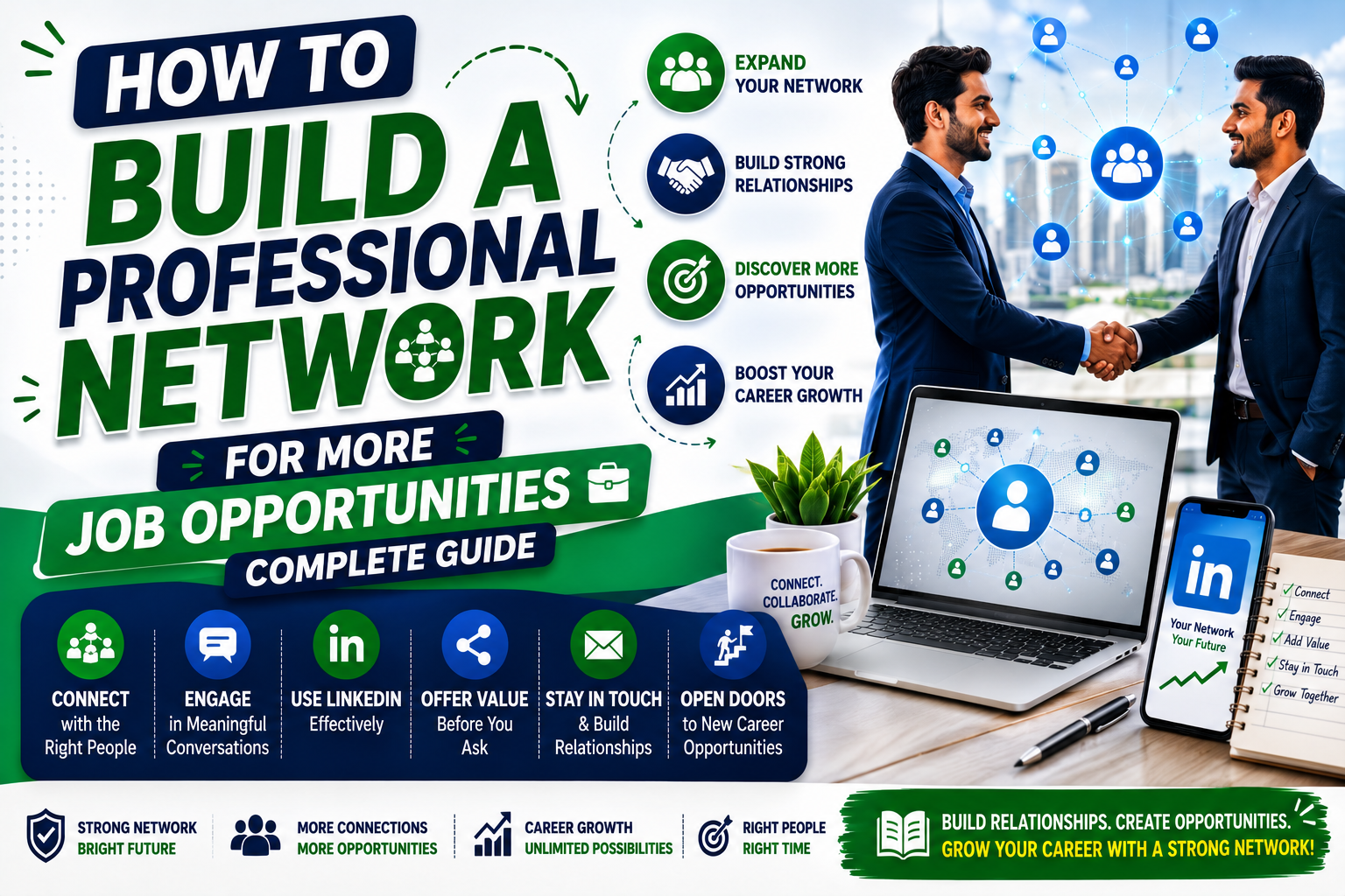 How to Build a Professional Network for More Job Opportunities