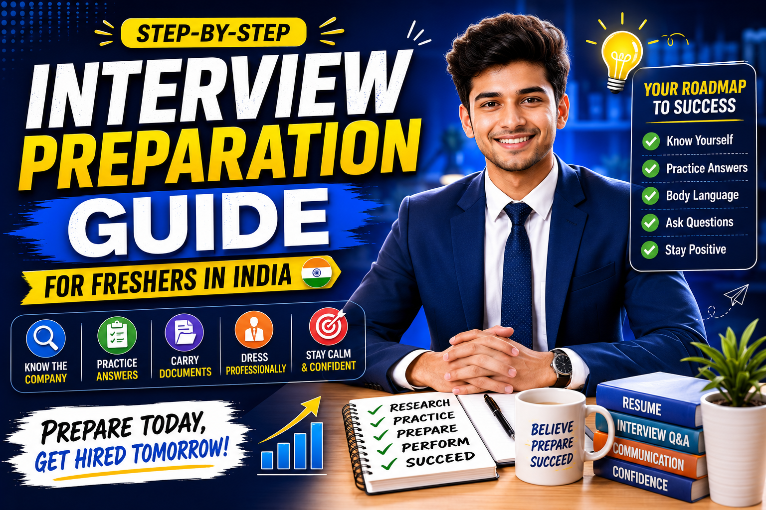 Interview Preparation Guide for Freshers in India