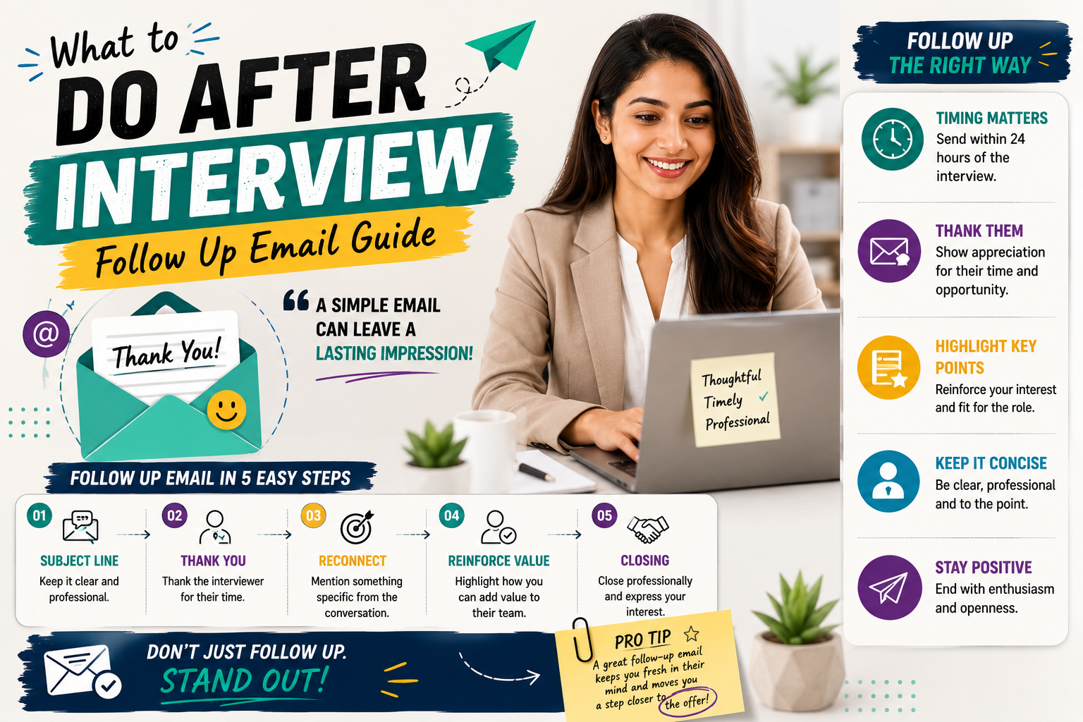 What to Do After Interview — Follow Up Email Guide