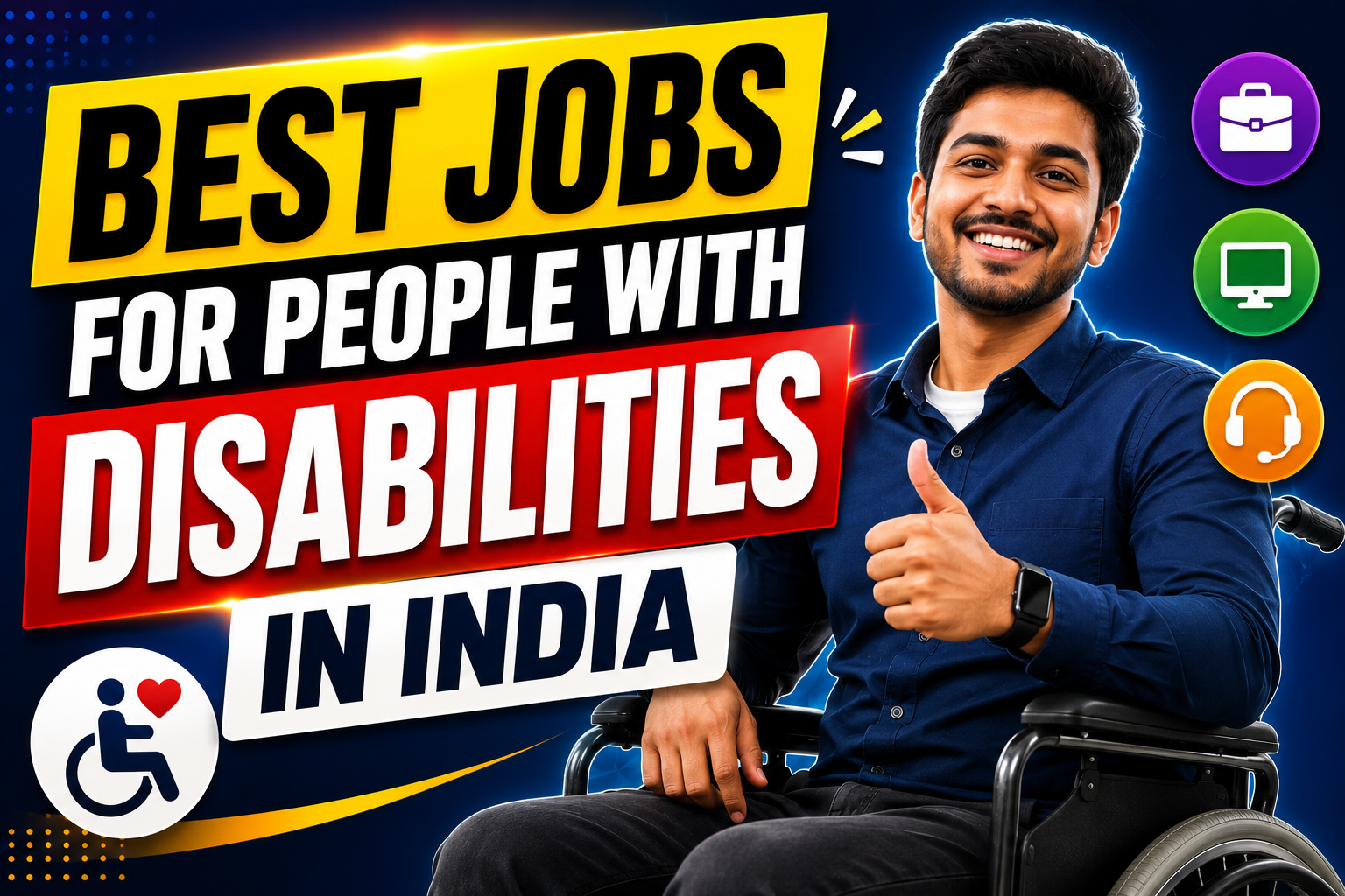 Best Jobs for People With Disabilities in India