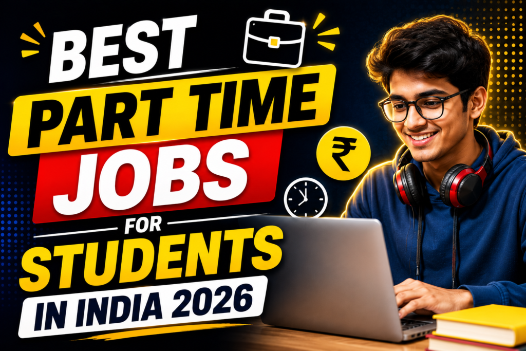 Best Part Time Jobs for Students in India 2026